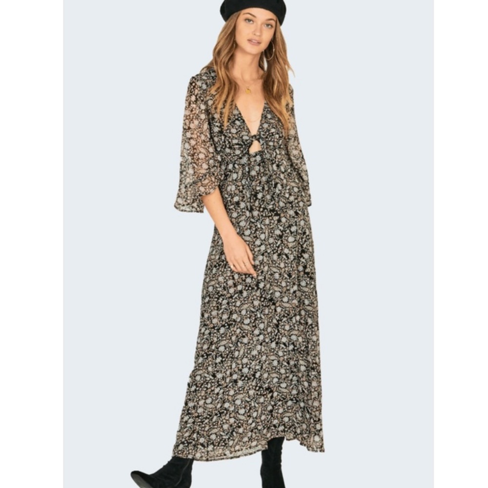 Amuse Society Besos Besos Maxi Baby Dress